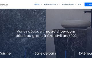 Nouveau site internet - Polygranit